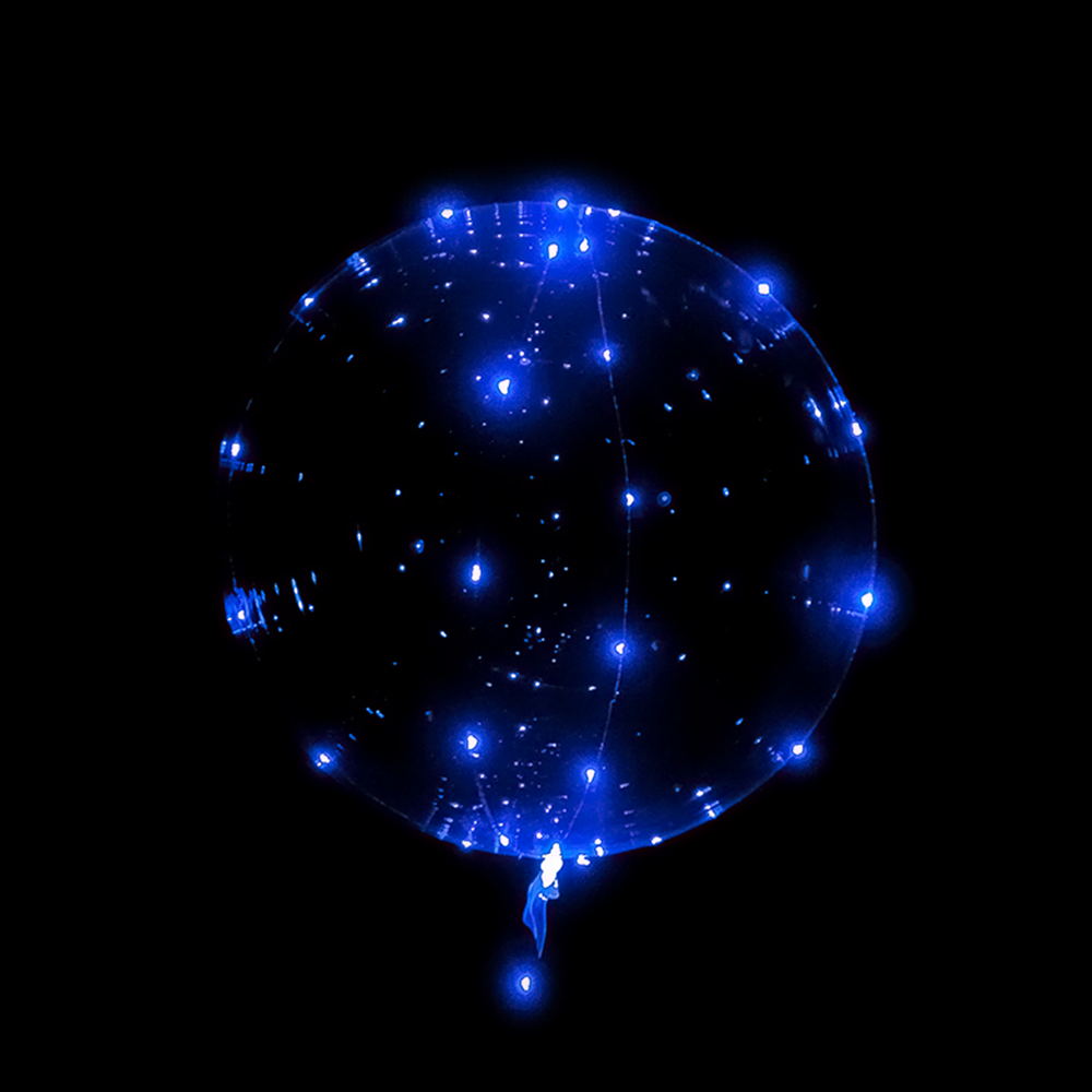 Blue LED Balloons