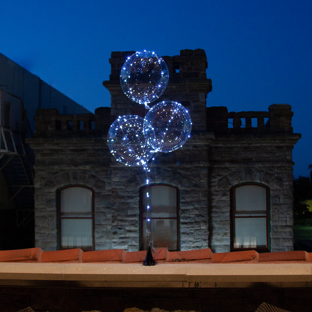 Cold White LED Balloons