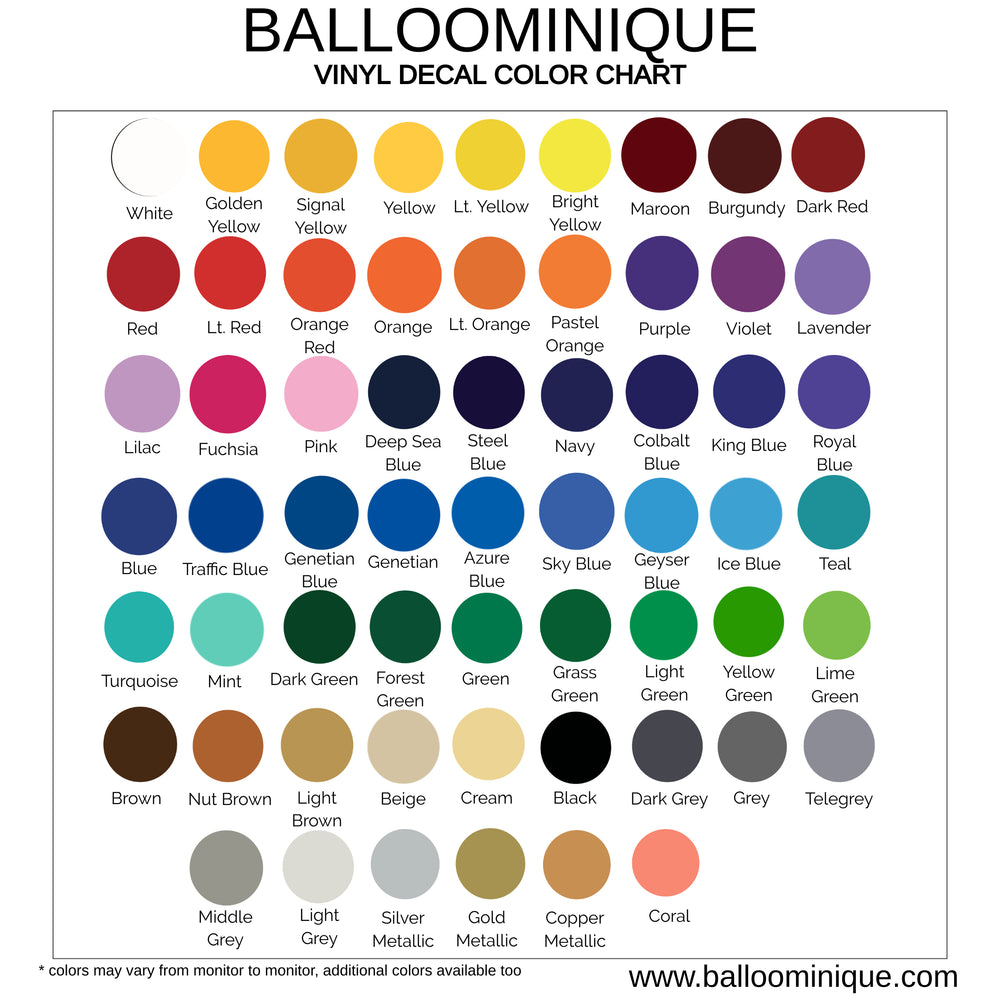 Custom Colored Clear Balloon - Custom Balloon - Balloominators