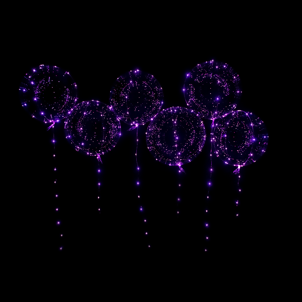 Pink LED Balloons