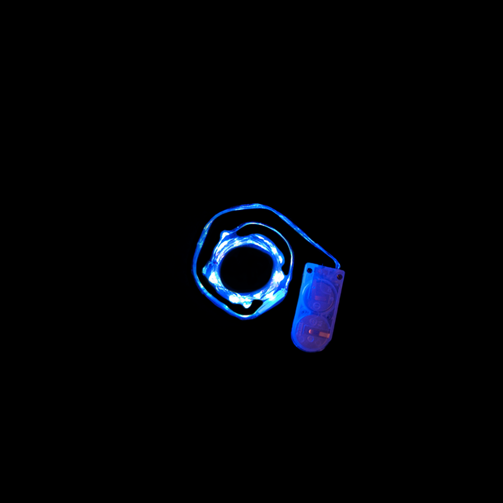 Blue LED Light String (118 Inch) - Balloominators