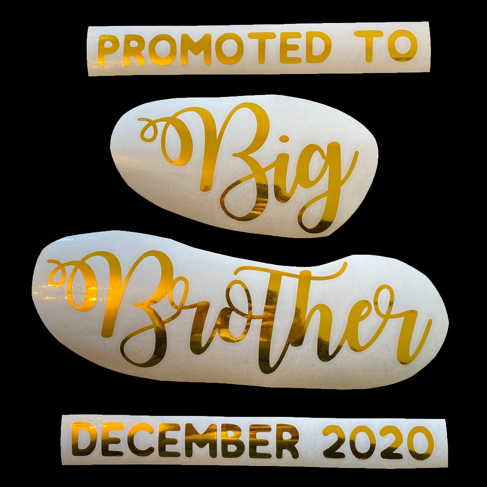 "Promoted To Big Brother" Balloon - Balloominators