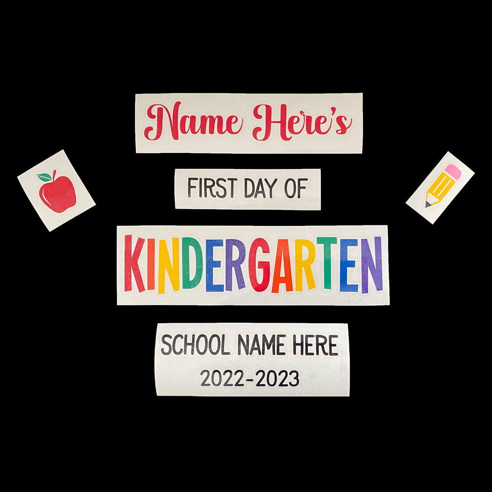 "First Day Of School" Balloon - Custom Back To School Balloon - Balloominators