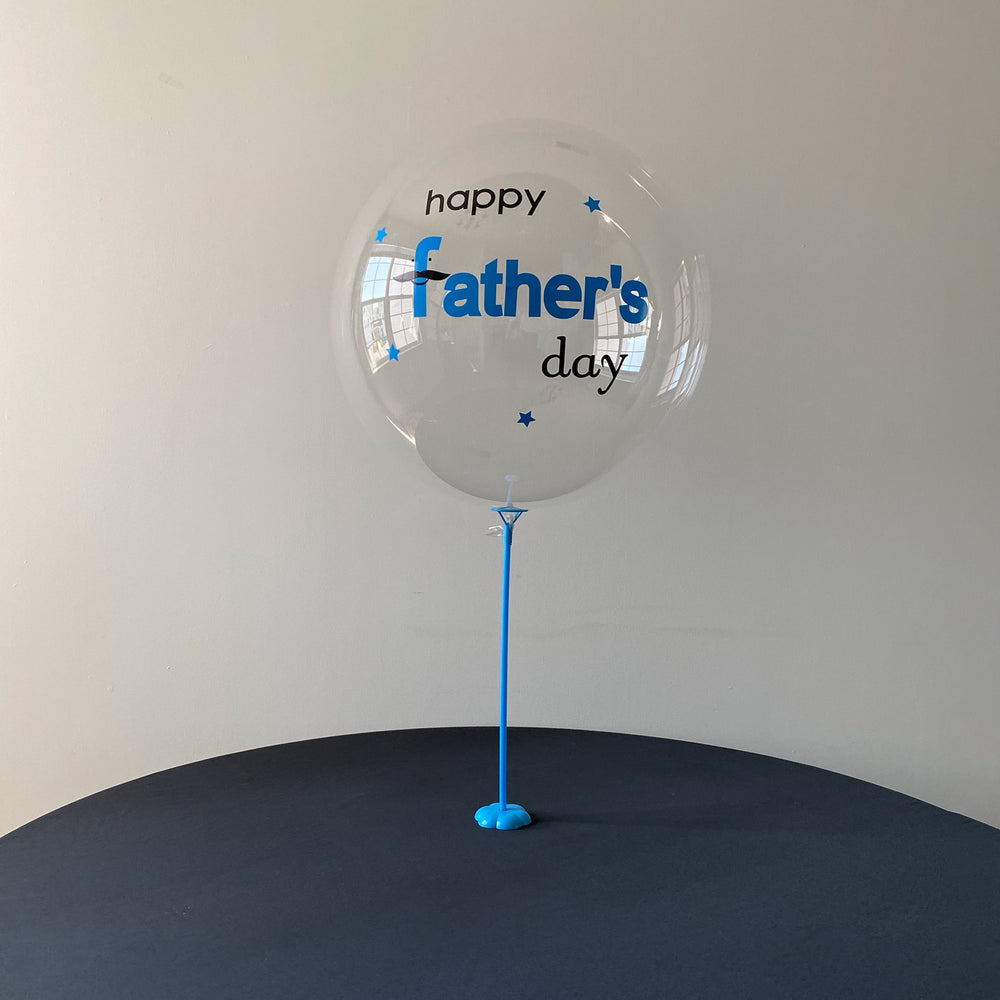 "happy Father's day" Balloon with Balloon Stand - Balloominators