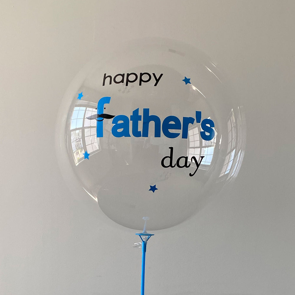 "happy Father's day" Balloon with Balloon Stand - Balloominators