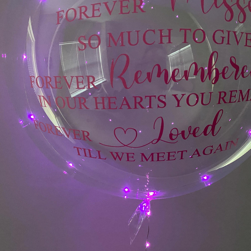 Memorial Balloon