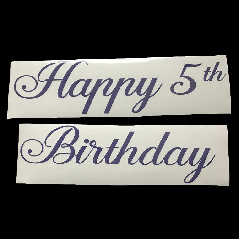 Custom Balloon Decal for 18 Inch Balloon - Custom Balloon Decal - Balloominators