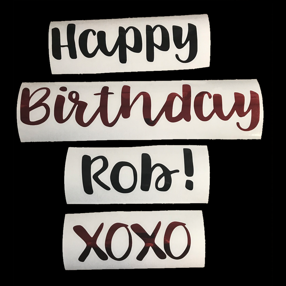 Customized Balloon Decal for 36 Inch Balloon - Balloominators