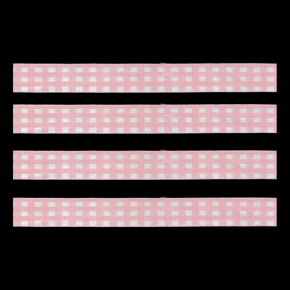 "Pink Gingham" Curling Ribbon - Balloominators