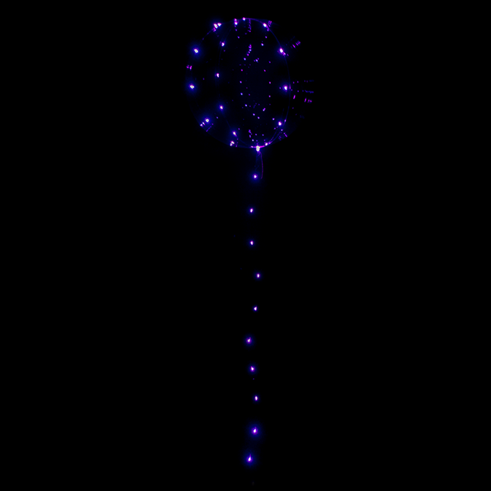 Purple LED Balloons