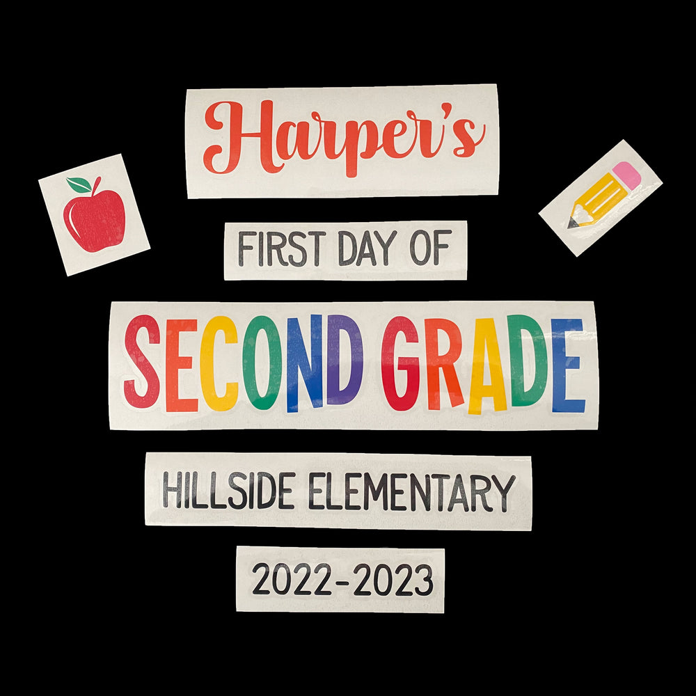 "First Day Of School" Balloon - Custom Back To School Balloon - Balloominators