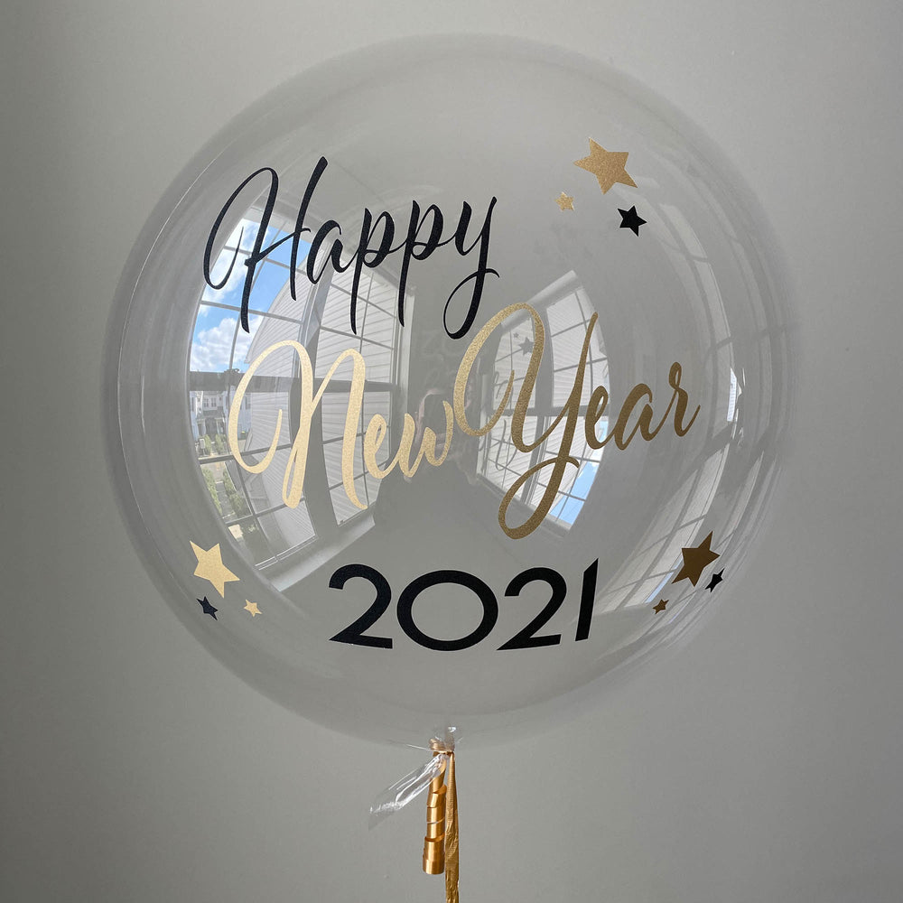 "2021 Happy New Year" Balloon - Balloominators