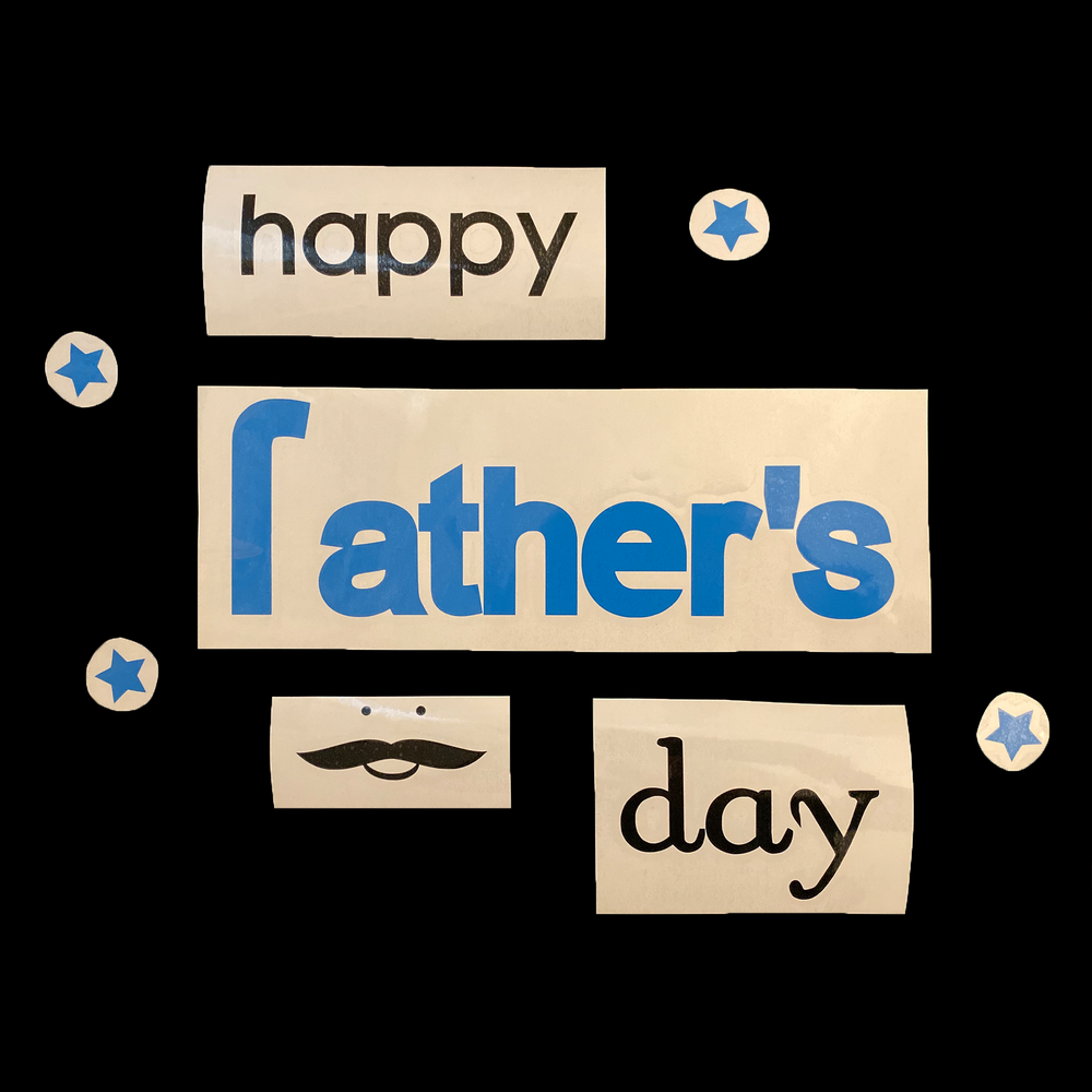 "happy Father's day" Balloon with Balloon Stand - Balloominators